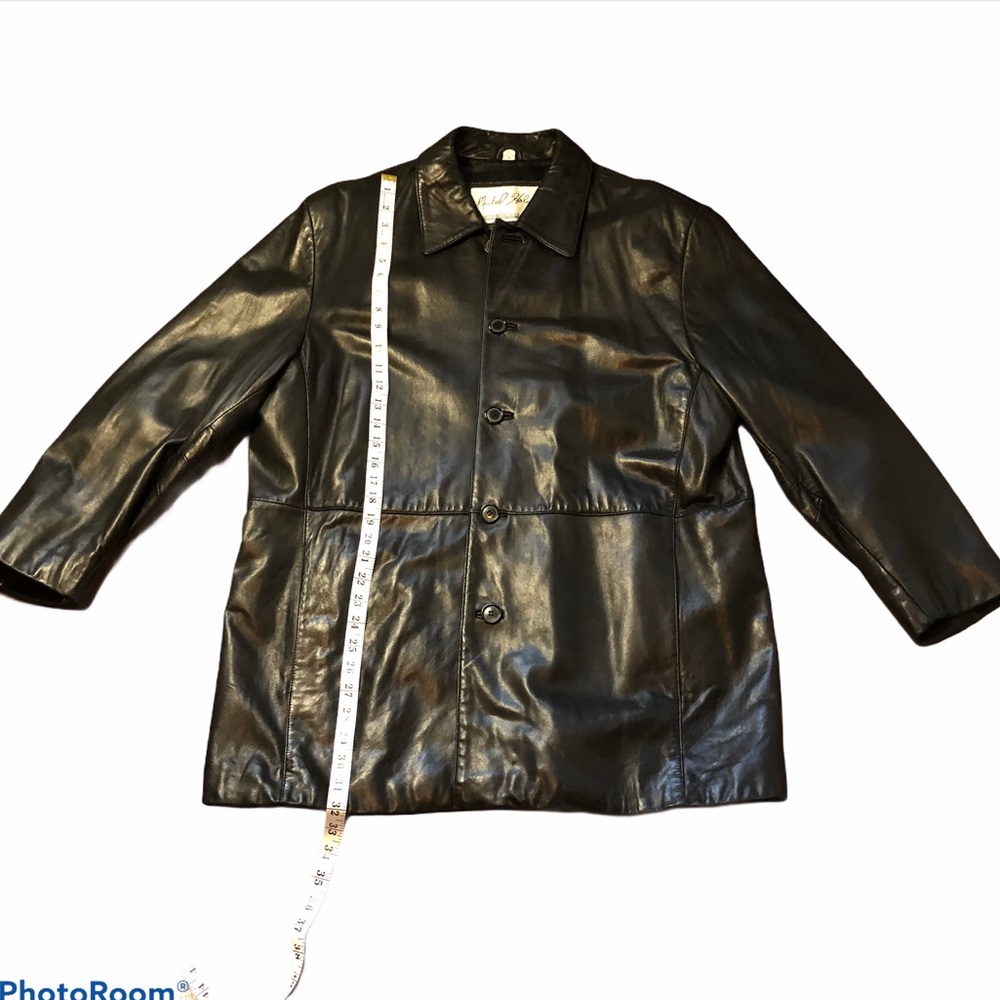 Vintage Michael Hoban North Beach Leather Coat SzL